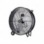 Ventilatore industriale a 3 velocità Melchioni Family con ruote nero Ø 75 cm 118620064