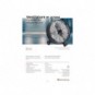 Ventilatore industriale a 3 velocità Melchioni Family con ruote nero Ø 75 cm 118620064