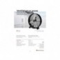 Ventilatore industriale a 3 velocità Melchioni Family con ruote nero Ø 90 cm 118620076