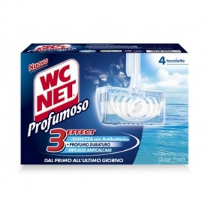 Tavolette igiene WC Net ocean fresh 4x34 grammi - M74601