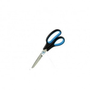 Forbici Westcott Easy Grip lame arcuate asimmetriche blu/nero 20 cm E-30283 00
