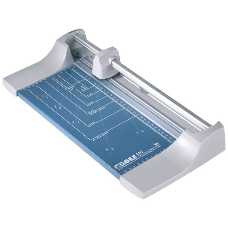 Taglierina a rullo Dahle Hobby pressino automatico max 8 fogli - luce 320-0,8 mm blu R000507_229133