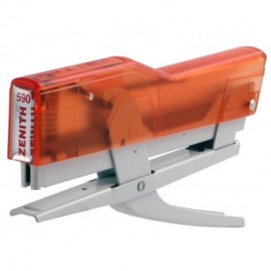 Cucitrice a pinza ZENITH 590 Fun Rosso Trasparente/Bianco 0205901872