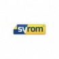 Nastro adesivo in in tela Tes 702 SYROM formato 38 mm x 2,7 m - materiale tela plastificata giallo - 7574_258722