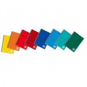 Blocco spiralato One Color laterale in cartoncino con fogli microperforati 80 g/m² 1R A5 22,2x29,7cm - 1149_108467