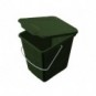 Cestino Rotho per rifiuti organici verde - 7 l. F707758_541158