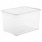 Contenitore Rotho Clear Box in PPL impilabile trasparente - 46 l. F707808_160414