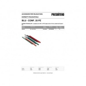 Dorsetti rilegatura Methodo triangolari blu conf. 25 pezzi - X801805_364590