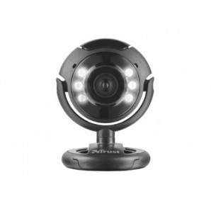 Webcam USB 2.0 1,3 megapixel con luci LED Trust SpotLight Pro nero 16428_138187