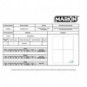 Etichette bianche MARKIN permanenti 105x148,5mm senza margine conf. da 400 etichette - X210C519_137032