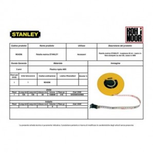 Rotella metrica STANLEY 20mx15mm M34296_123284