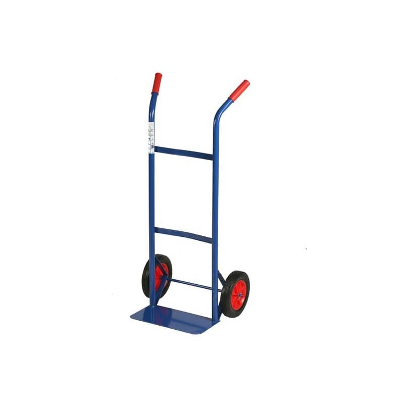 Carrello in acciaio Serena Group con doppio manico 46 x 35 x h. 100 cm blu HT100_160342