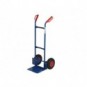 Carrello in acciaio Serena Group con doppio manico 47 x 47 x h. 120 cm blu HT200_484758