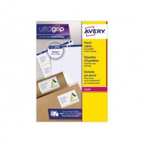 Etichette bianche per indirizzi AVERY Ultragrip™ 199,6x143,5 mm 100 fogli - L7168-100_293798