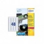 Etichette resistenti in poliestere bianco AVERY 45,7 x 21,2mm 20 fogli - L4778-20_323968