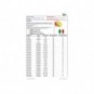 Etichette bianche con angoli arrotondati TICO Copy Laser Premium 99,1x34 mm 100 fogli - LP4W-9934_420664