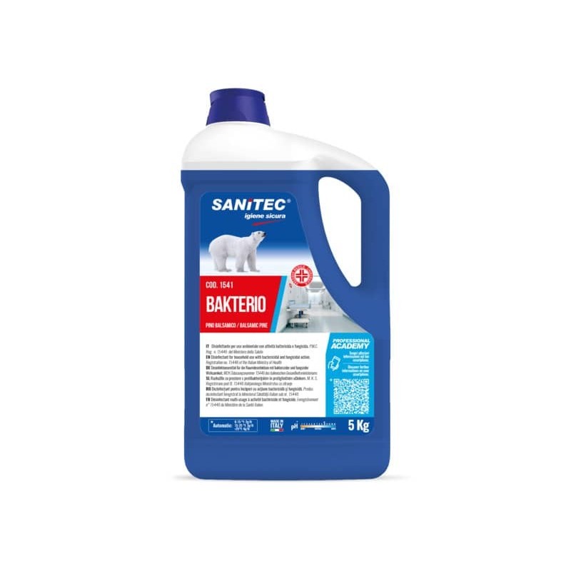 Disinfettante multisuperficie Sanitec Bakterio 5000 ml 1541_160353