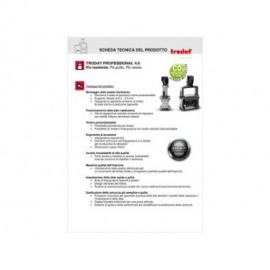 Datario autoinchiostrante personalizzabile TRODAT Professional 4.0 in acciaio 56x33 mm nero - 120362_934517