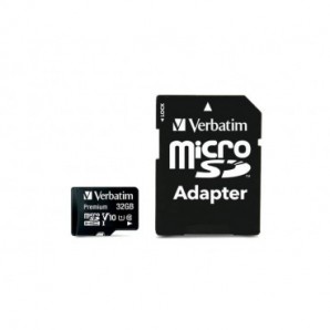 Flash memory card Verbatim micro sdhc - classe 10 con adattatore 32 GB 44083_413926