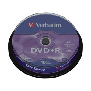DVD-R Verbatim 4.7 GB in confezione da 10 dvd-r - 43498_127462
