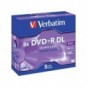 DVD+R Double Layer Verbatim Jewel case 8.5 GB - velocità 8x conf. da 5 - 43541_799222