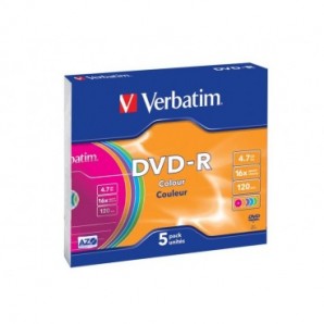 DVD-R Verbatim 4.7 GB conf. da 5 - 43557_410348