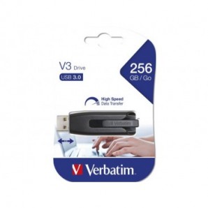 Chiavetta USB 3.0 V3 Verbatim 256 GB 49168