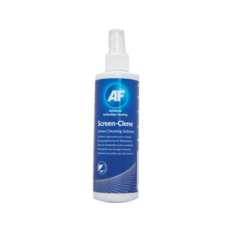 Soluzione detergente per schermi AF International bomboletta da 250 ml Screen-Clene - ASCS250