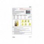 Etichette in poliestere AVERY giallo 20 fogli - L6103-20