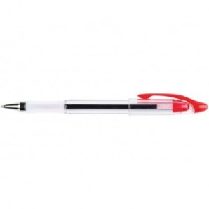 Penna a sfera Q-Connect Delta punta 0,7 mm rosso KF00377