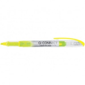 Evidenziatore a penna Q-Connect 1-4 mm giallo KF00395