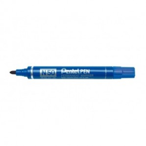 Marcatore professionale permanente Pentel N50 punta conica 4,3 mm blu N50-C_016522