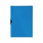 Cartellina con clip Q-Connect PVC 22x30,7 cm blu scuro KF00462