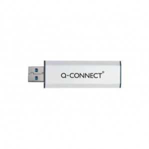 Chiavetta USB Q-Connect Super Speed 3.0 argento/nero 16 GB KF16369