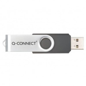 Chiavetta USB Q-Connect High Speed 2.0 nero 32 GB con cappuccio di protezione KF76970