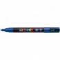 Marcatore a tempera POSCA Uni-Ball punta tonda 0,9-1,3 mm blu scuro M PC3M B_139472