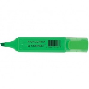 Evidenziatore Q-Connect 1,5-2 mm verde KF01113