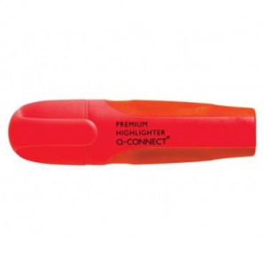 Evidenziatore Q-Connect 2-5 mm rosso KF16102