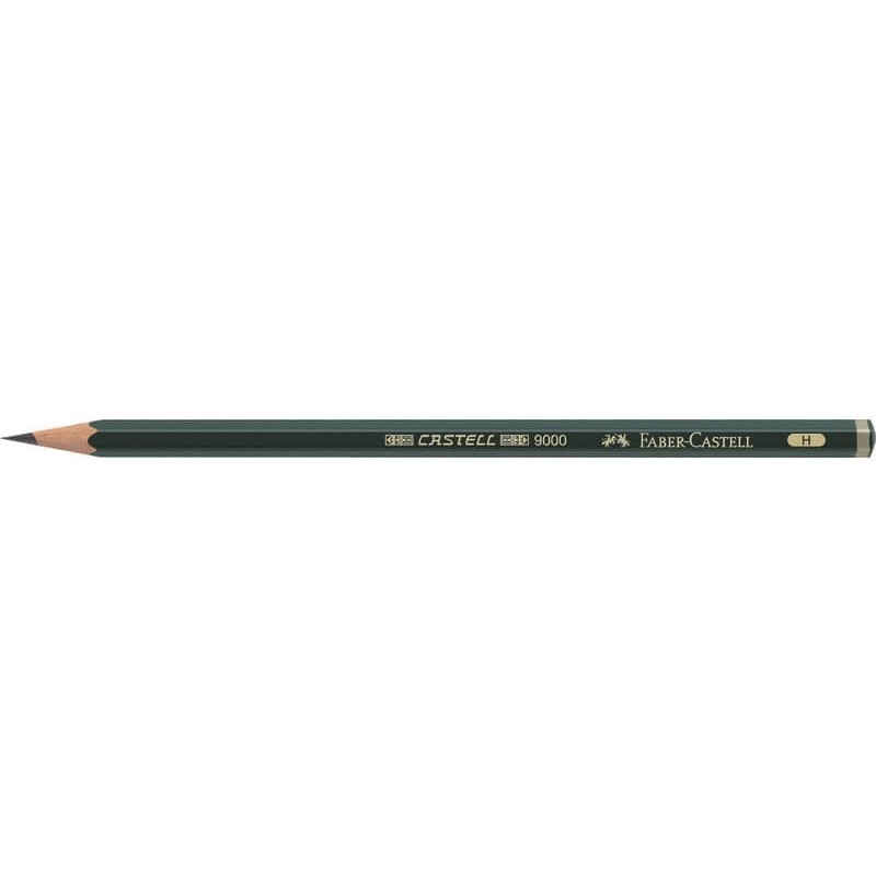 Matita di grafite Faber-Castell CASTELL 9000 H 119011_709036