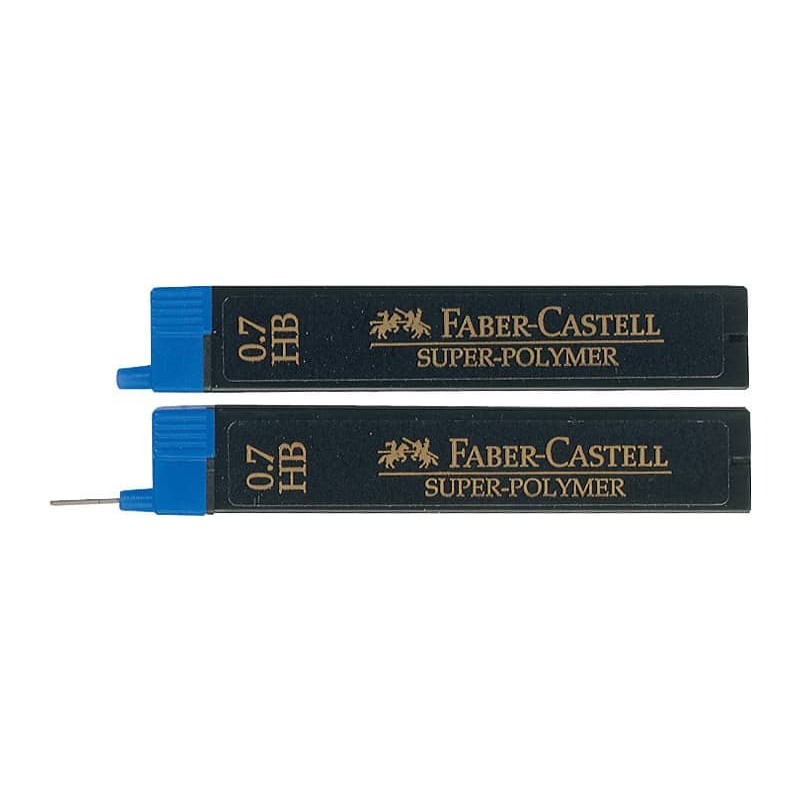 Mine Faber-Castell Super Polymer 0,7 mm HB astuccio da 12 - 120700_602924