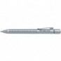 Penna a sfera a scatto Faber-Castell Grip 2011 XB argento 144111_782063