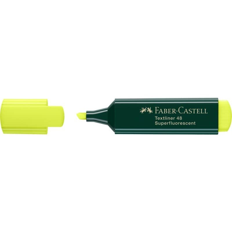 Evidenziatore Faber-Castell Textliner 48 Refill tratto 1-2-5 mm giallo fluo 154807_943528