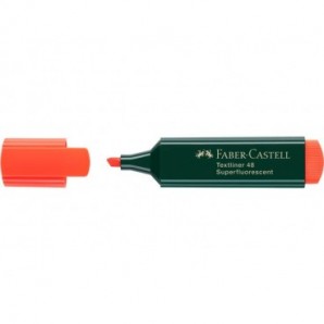 Evidenziatore Faber-Castell Textliner 48 Refill tratto 1-2-5 mm arancione fluo 154815_943532