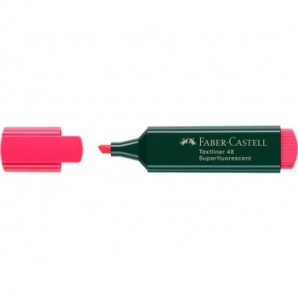 Evidenziatore Faber-Castell Textliner 48 Refill tratto 1-2-5 mm rosso 154821_943527