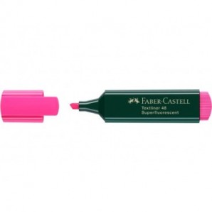 Evidenziatore Faber-Castell Textliner 48 Refill tratto 1-2-5 mm rosa fluo 154828_943531