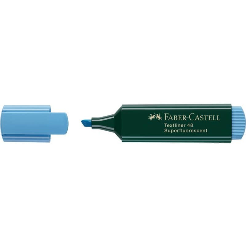 Evidenziatore Faber-Castell Textliner 48 Refill tratto 1-2-5 mm blu 154851_943529