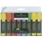 Evidenziatori Faber-Castell Textliner 48 Refill tratto 1-2-5 mm assortiti astuccio da 6+2 omaggio - 154862_188104