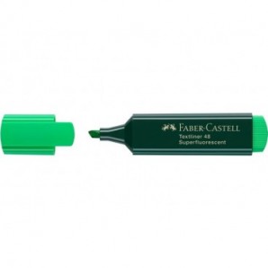 Evidenziatore Faber-Castell Textliner 48 Refill tratto 1-2-5 mm verde 154863_943530