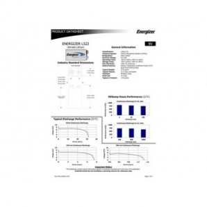 Batteria ENERGIZER Ultimate Lithium 9V 635236_159314