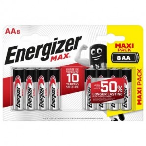 Batterie ENERGIZER Max AA conf. da 8 - E300112403_383111